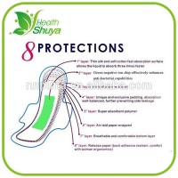 8 high tech layers anion sanitary napkins(SZ059)