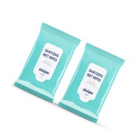 Hygienic Antibacterial Wet Wipes Alcohol Free Disinfectant wipes